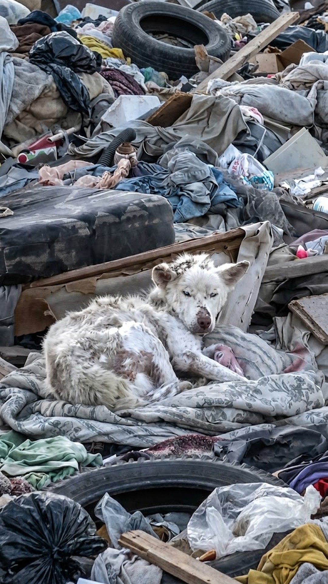 Miley's Journey: From Trash Heap to Healing with New Friend Frankie