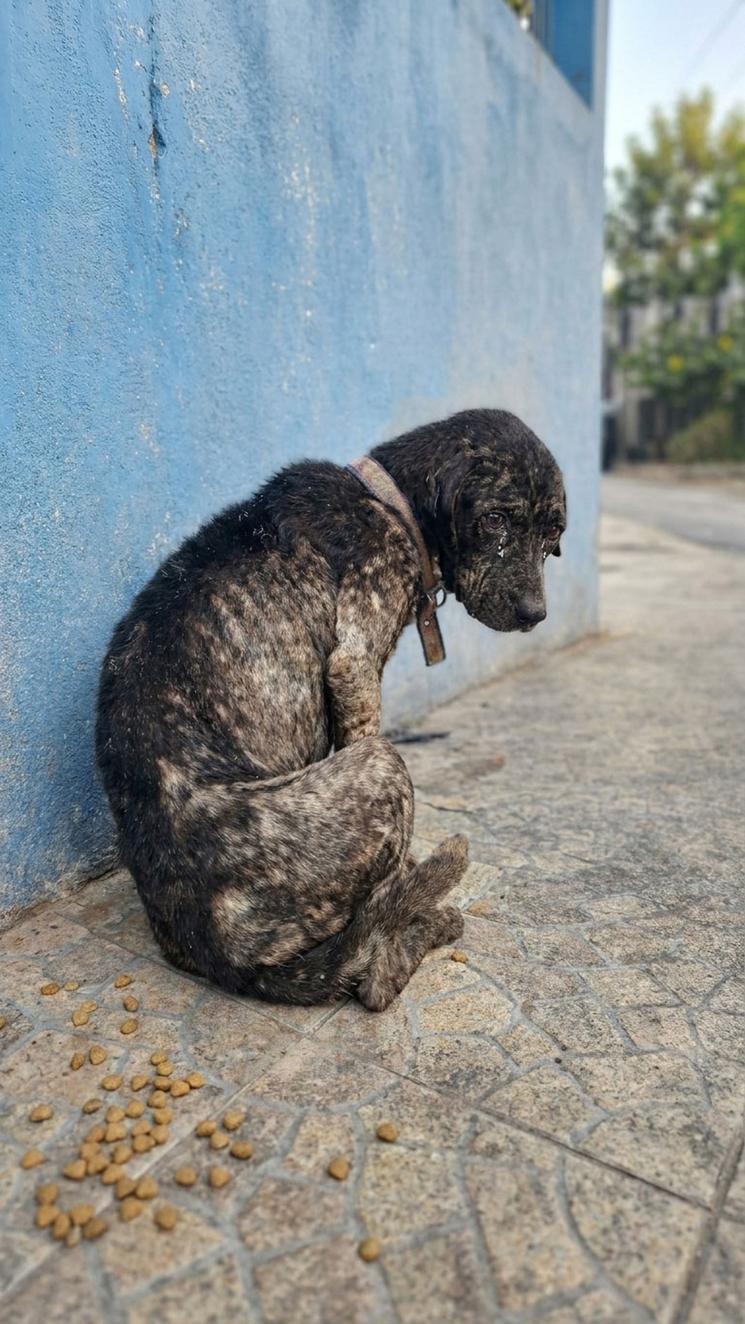 Neiya's Week of Waiting: Dog Found Starving by the Roadside