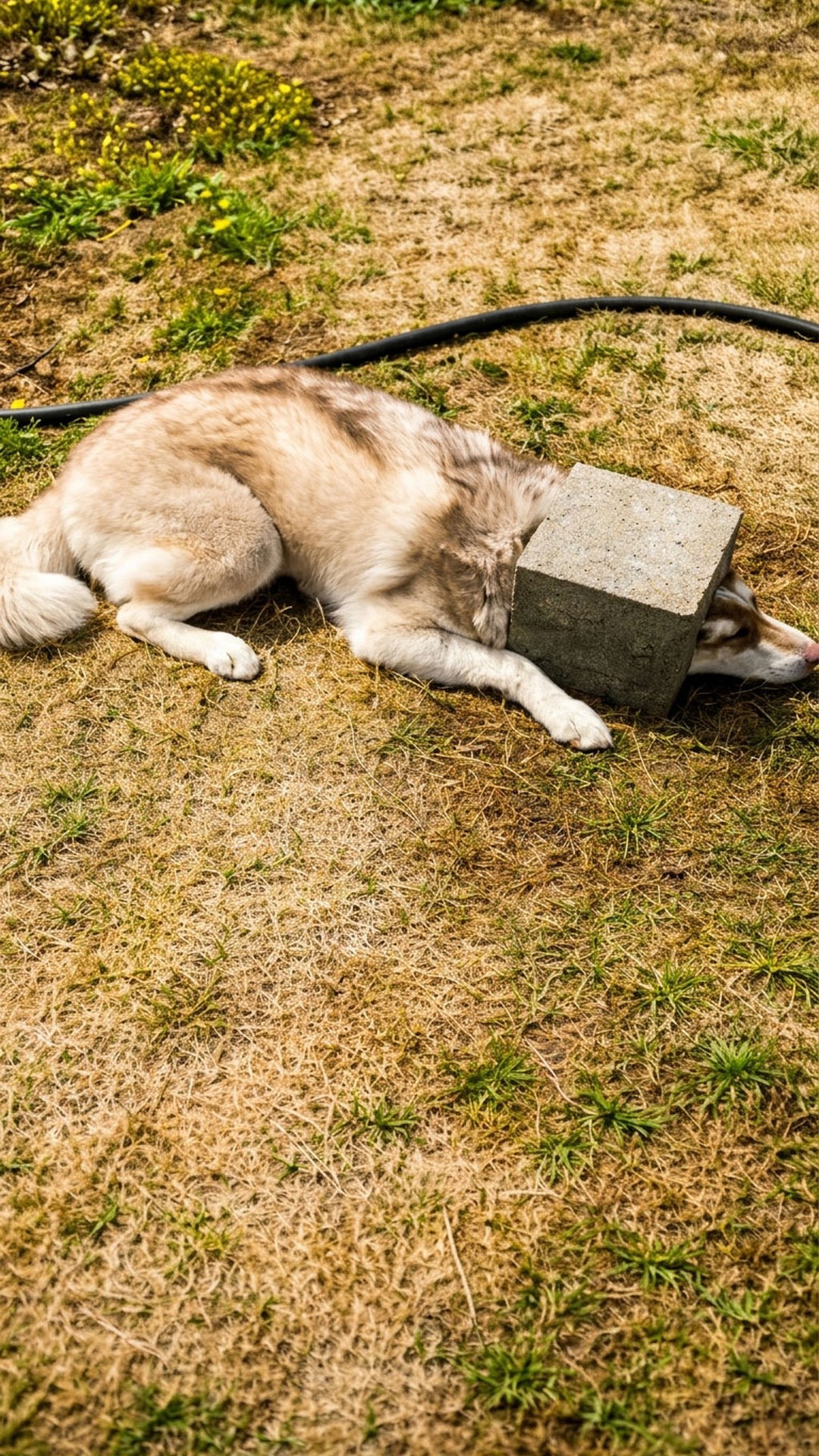 Skya's Hour of Crisis: How Firefighters Rescued a Trapped Husky