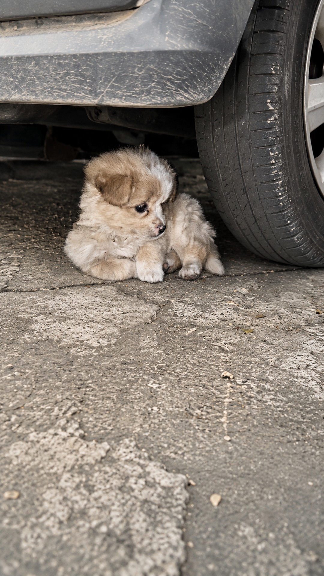 A Tiny Abandoned Puppy Transforms from Cold Pavement to Family Companion