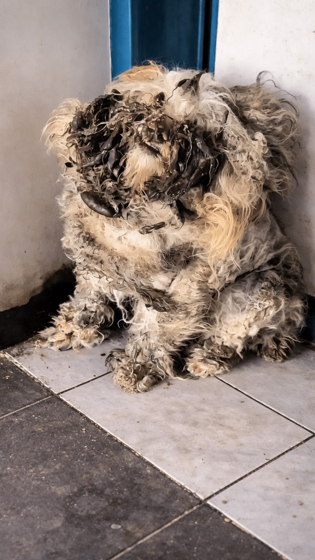 Rescuers Reveal a Hidden Dog Beneath Layers of Tangled Fur