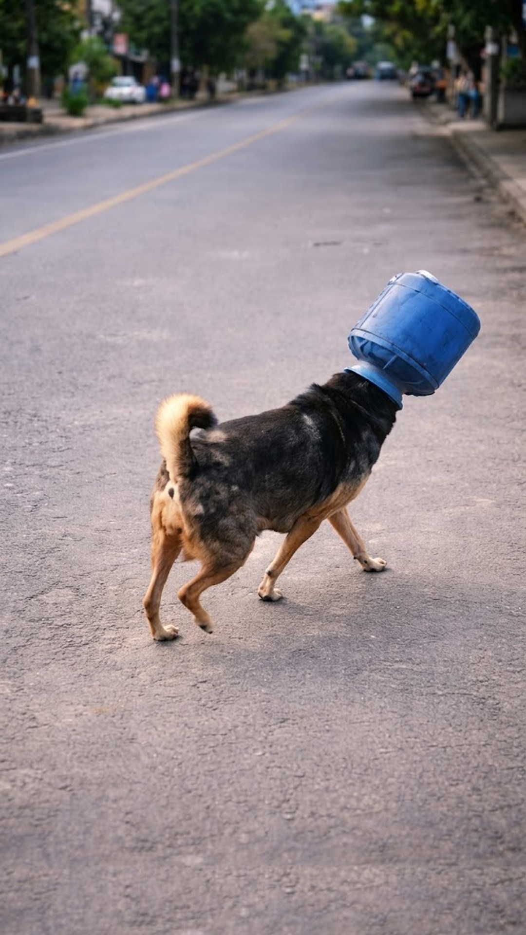 From Plastic Prison to Freedom: A Stray Dog's Miraculous Rescue