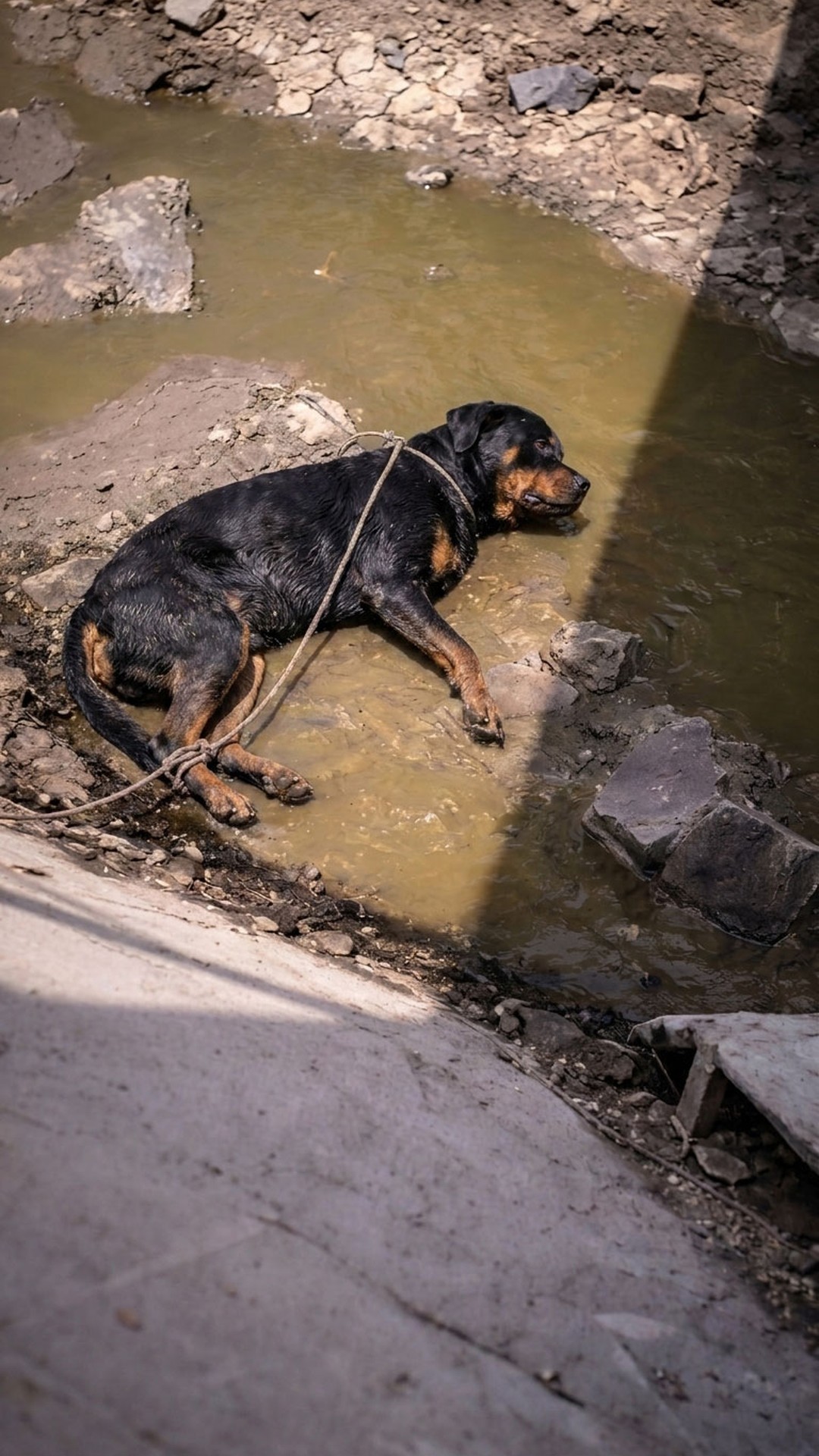 Flora's Heartwarming Transformation After Being Found in a Canal
