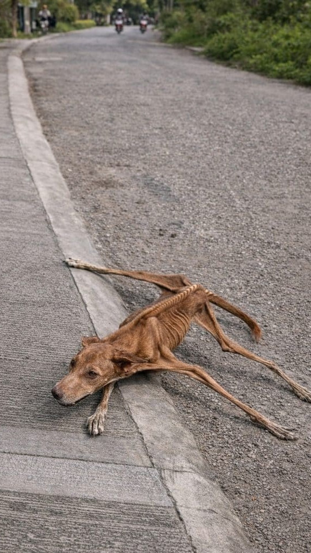 Rescued Dog Transitions from Desperation on the Street to a Loving Home