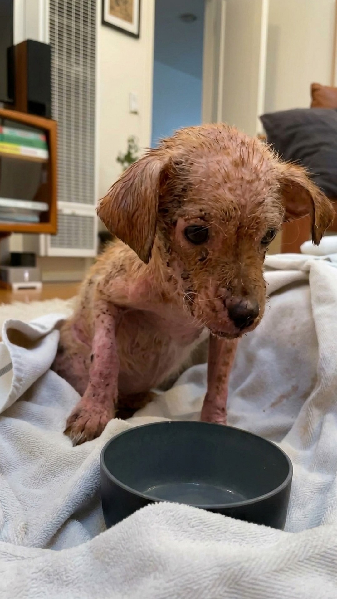 From Emaciated Puppy to Playful Companion: Chicken's Journey