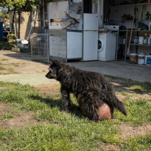 Aging Dog Begins to Recover After His Burden is Finally Noticed