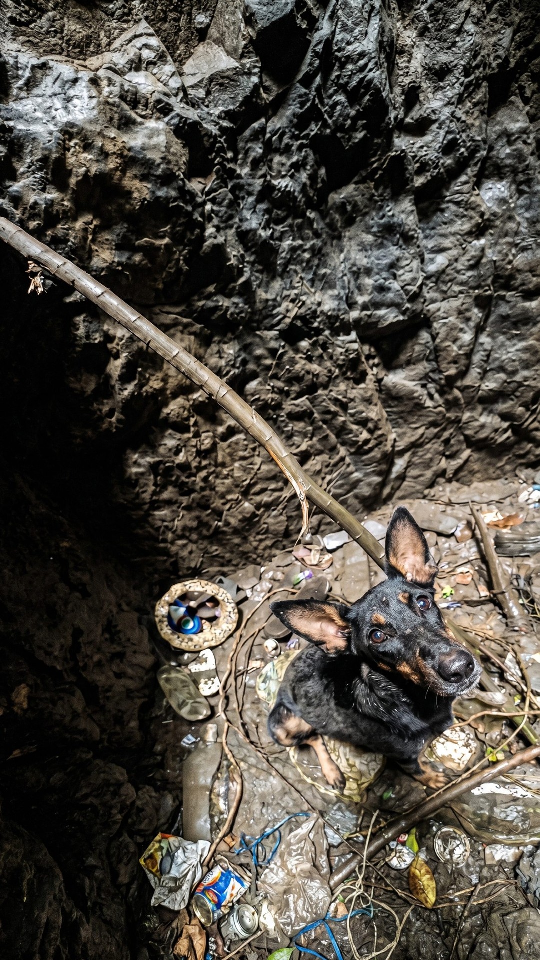 From Despair in Darkness to Safety: Ruby's Rescue from a Deep Well