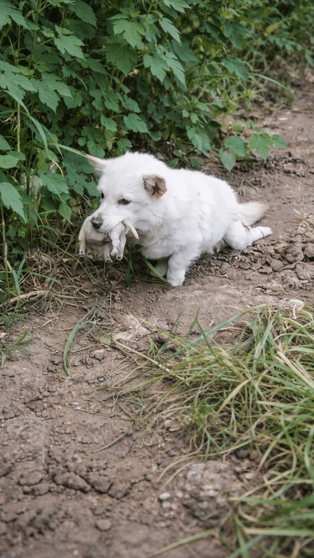 Rescue of a Paralyzed Mother Dog and Her Newborn Puppies
