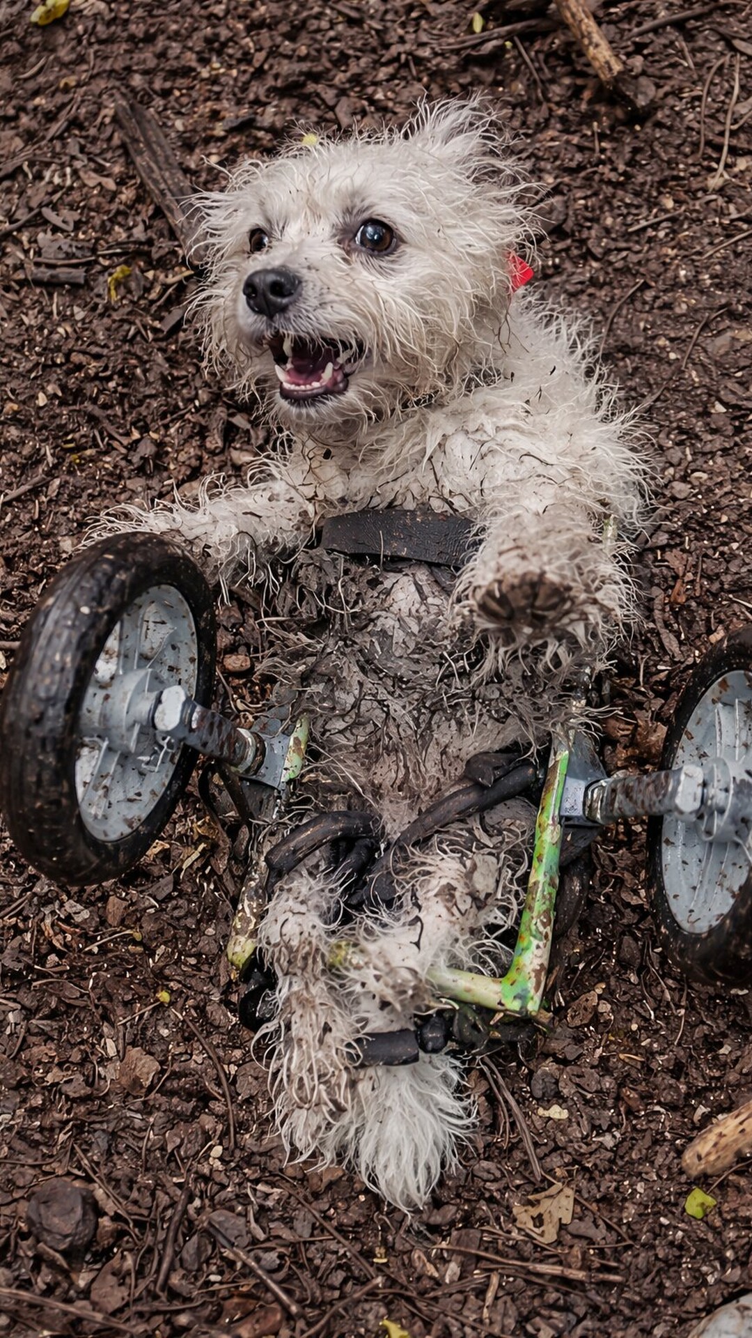 Jack's Bark Signals Adventure: A Wheelchair Dog's Bold Exploration