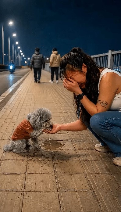 Bella’s Heartwarming Recovery After a Lonely Night on a Bridge