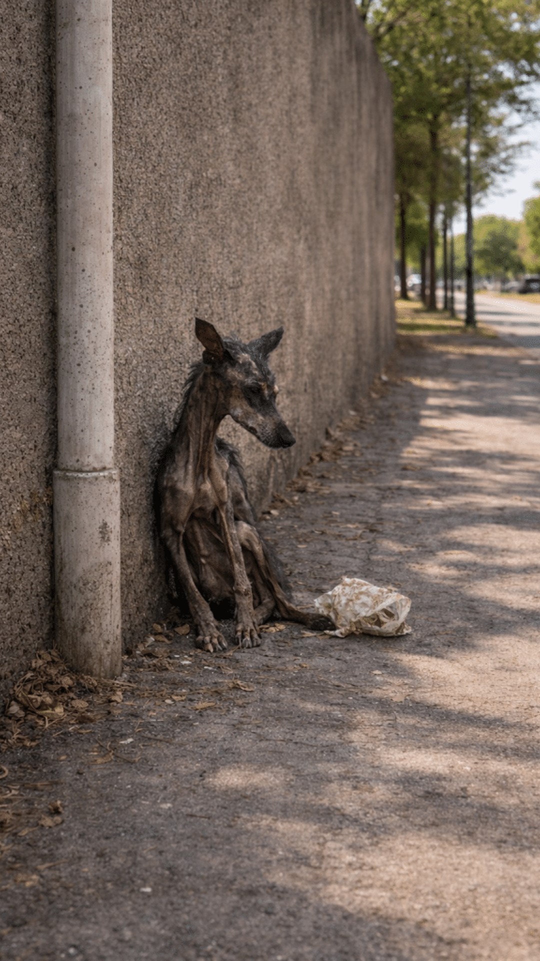 Rescue of Neglected Dog Reveals Journey from Abandonment to Recovery