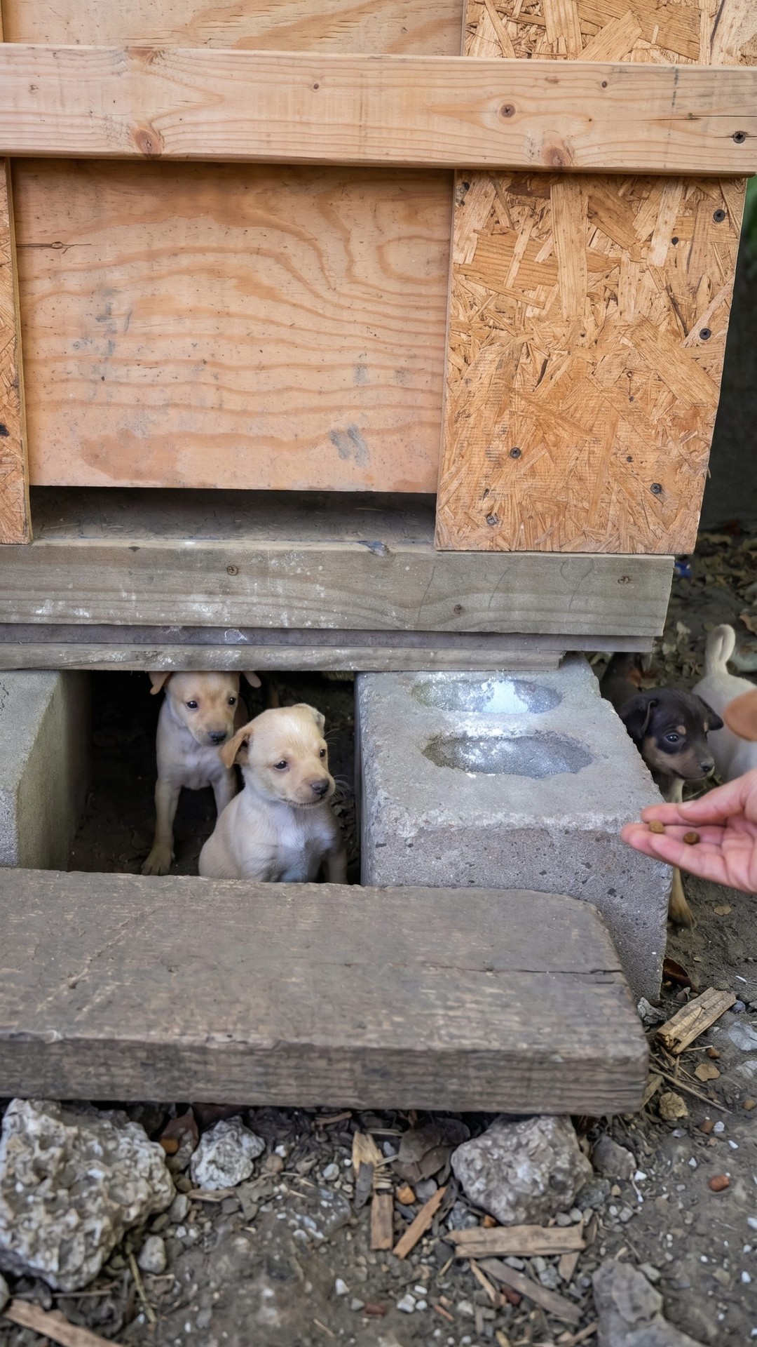 Rescue Team Saves Five Toothless Chihuahua Puppies and Their Mother