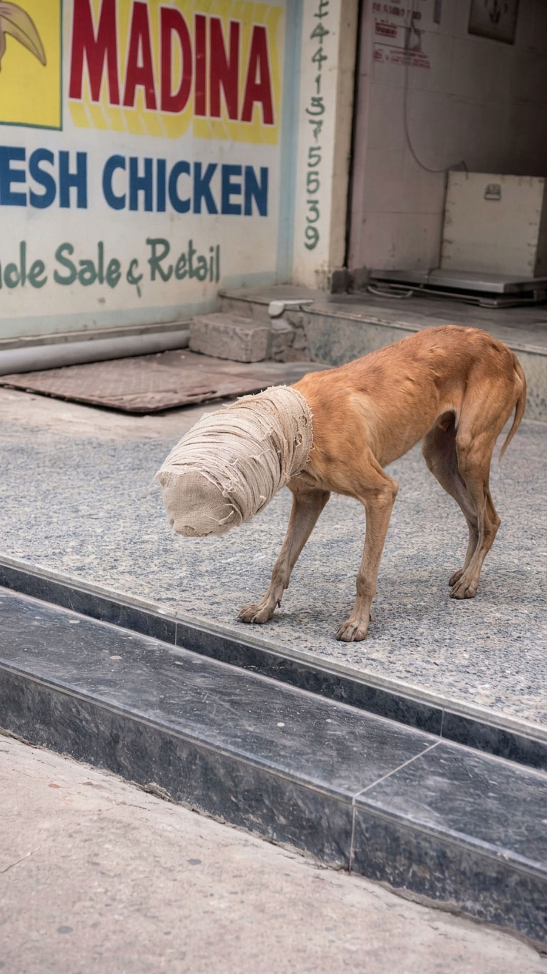 Rescue Team Saves Blind Dog Trapped in a Jar After Hours of Pursuit
