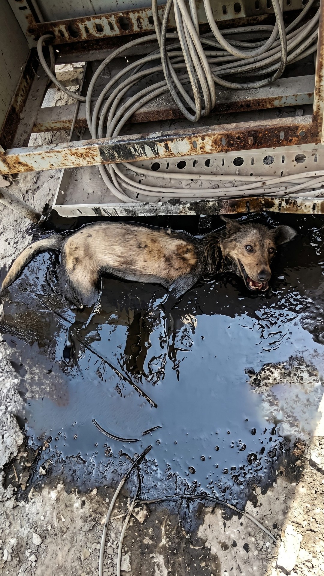 Zana's Rescue: From Industrial Tar to Winter Freedom in Finland