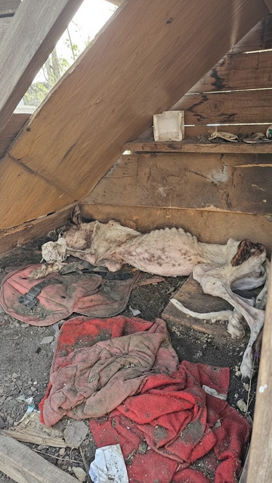 Couple Discovers Emaciated Greyhound on the Ground, Changing Her Fate Forever