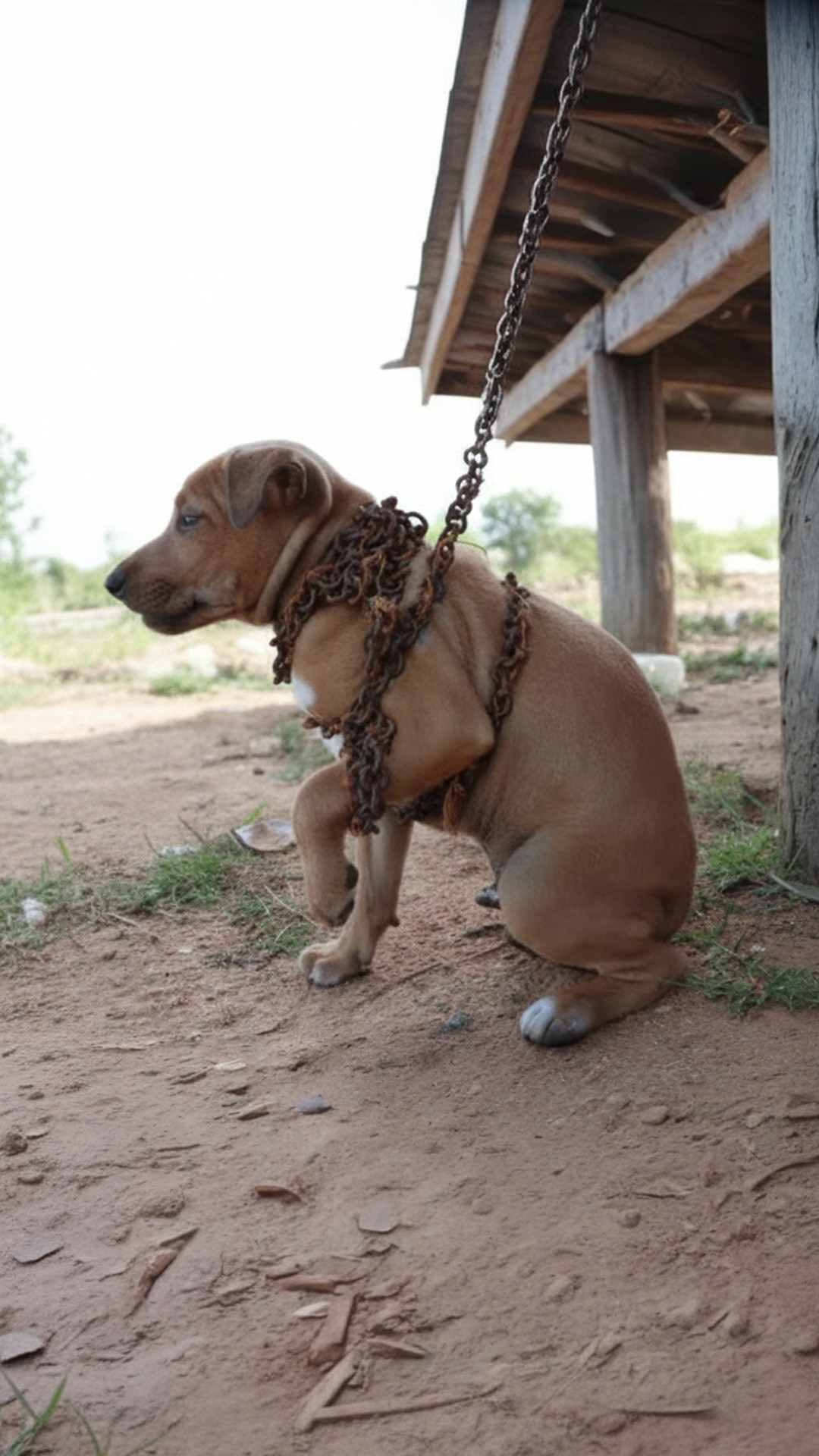 Rocky Found in Silence: A Stray Dog's Discovery by a Local Rescuer