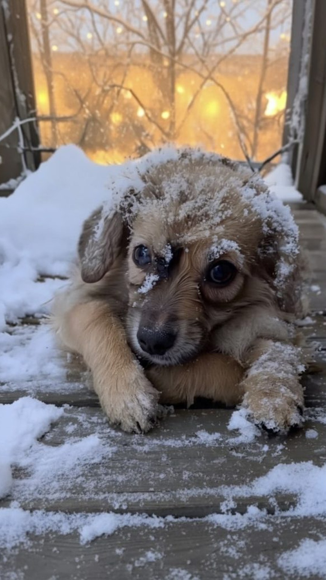 LittleFoot Takes His First Steps After Rescue from Frozen Porch