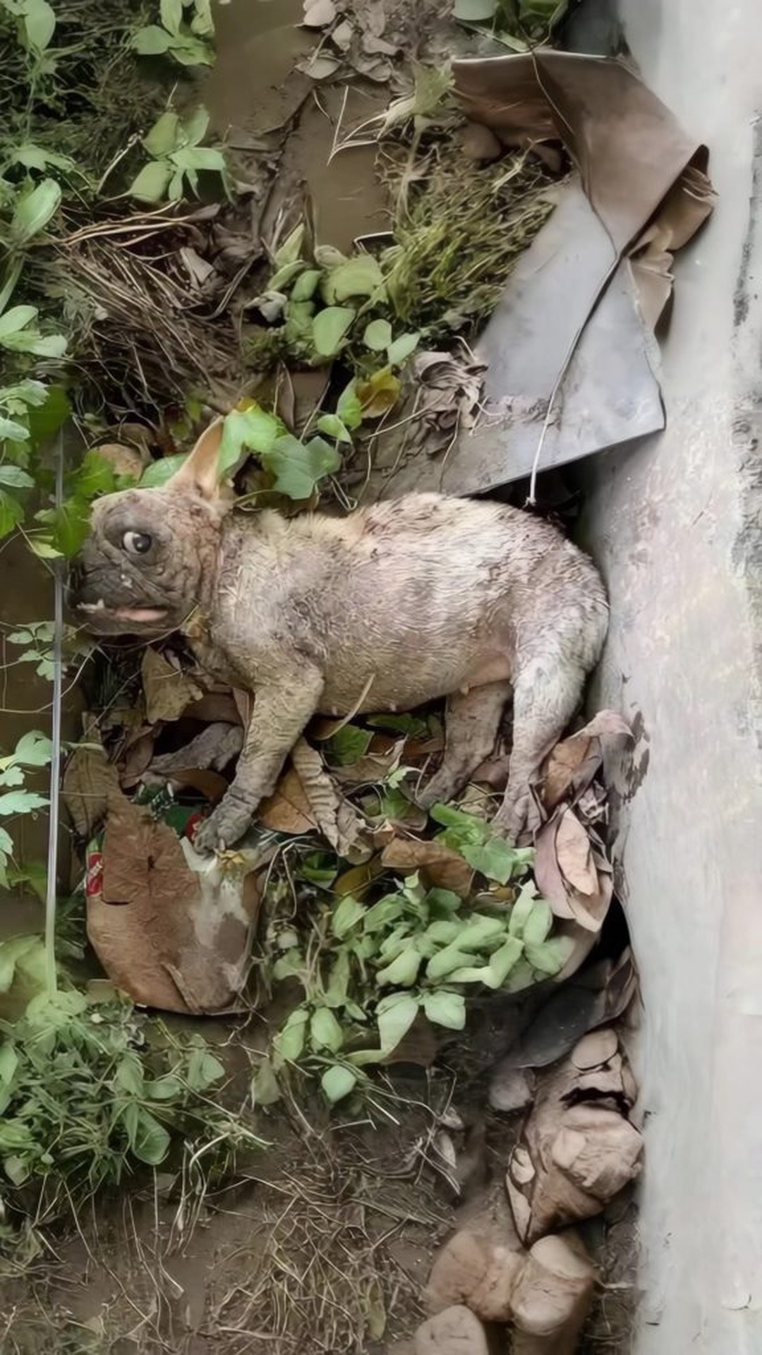 From the Dump to Recovery: A Dog's Journey of Survival and Healing