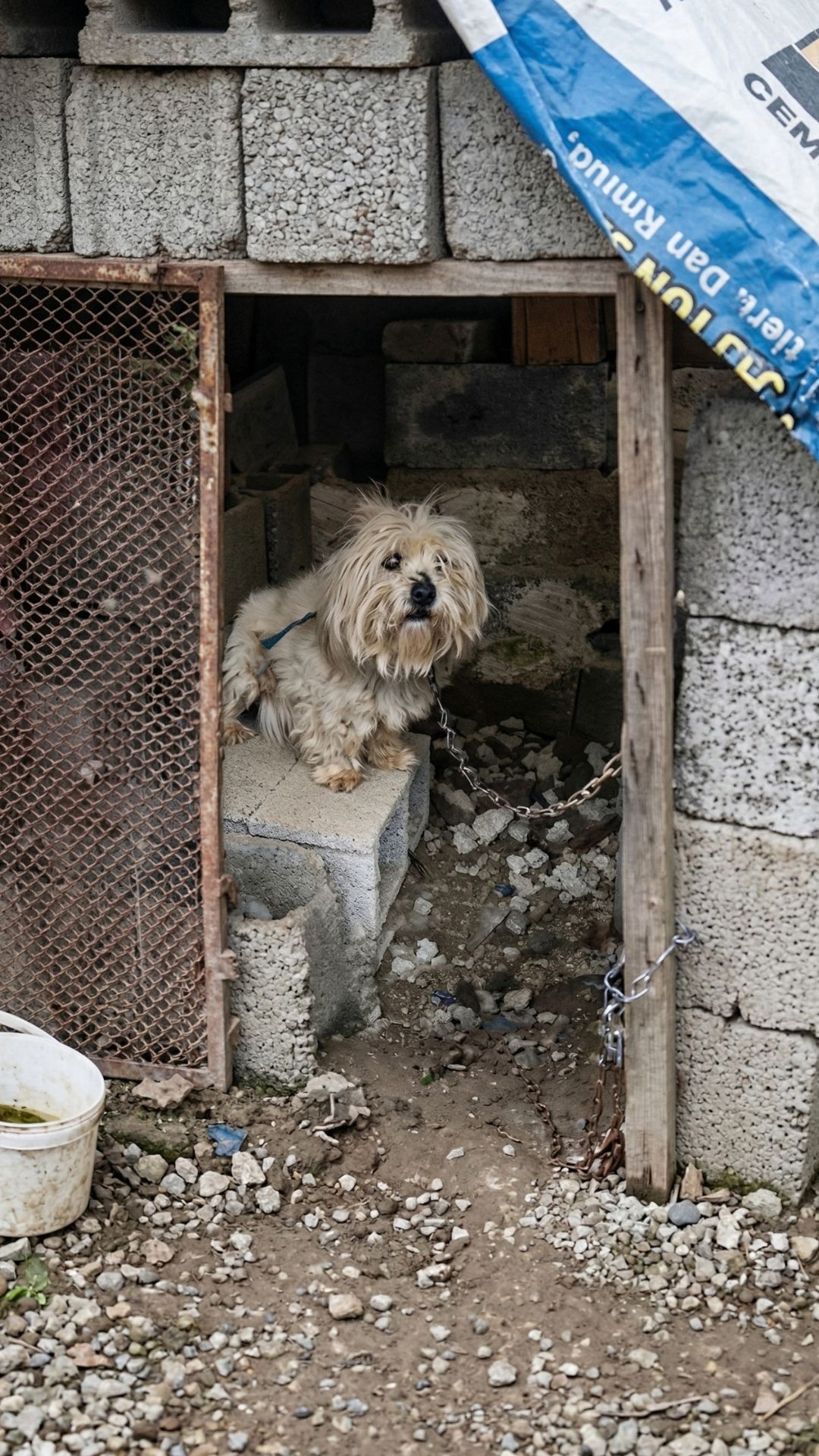 Ihsan the Resilient Dog Joyfully Wags His Tail After Rescue