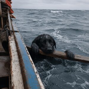 Rescuers Find Sadie the Black Lab After Over an Hour in Rough Ocean Waves