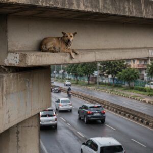 Two Dogs' Loyalty Unveiled During a Frightening Bridge Rescue